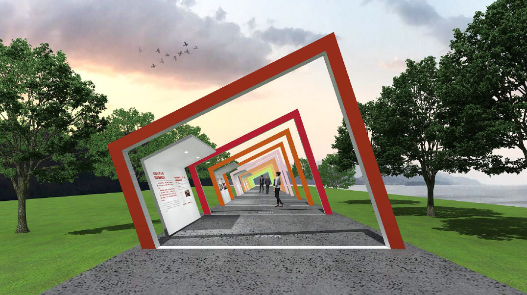 百年黨史-公園廊道設(shè)計(jì)